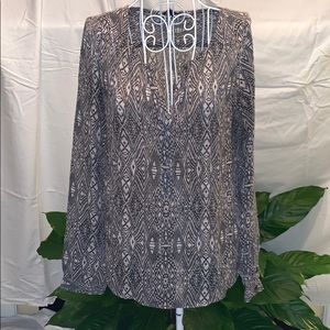 American Eagle Outfitters print blouse